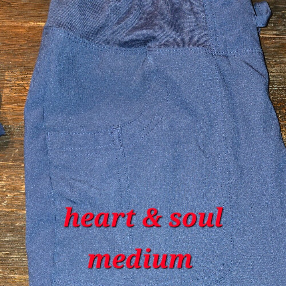 Navy scrub pants